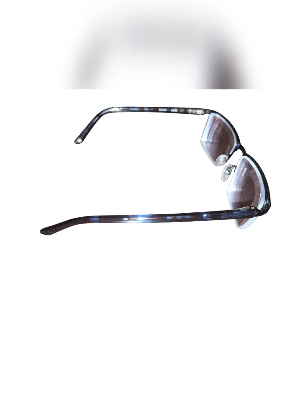 BULOVA DANZIG NAVY AUTHENTIC FRAMES EYEGLASSES 54[]17 140 Case & Cleaning Cloth